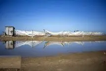 تصاویر؛ میانکاله در خطر خشکی