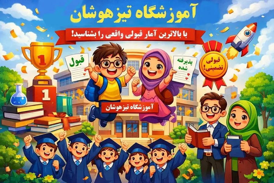 آموزشگاه تیزهوشان با آمار قبولی واقعی بالا را بشناسید!