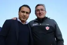 تصویر؛ دیدار برانکو و مهدوی‌کیا قبل از دوی ماراتن دبی