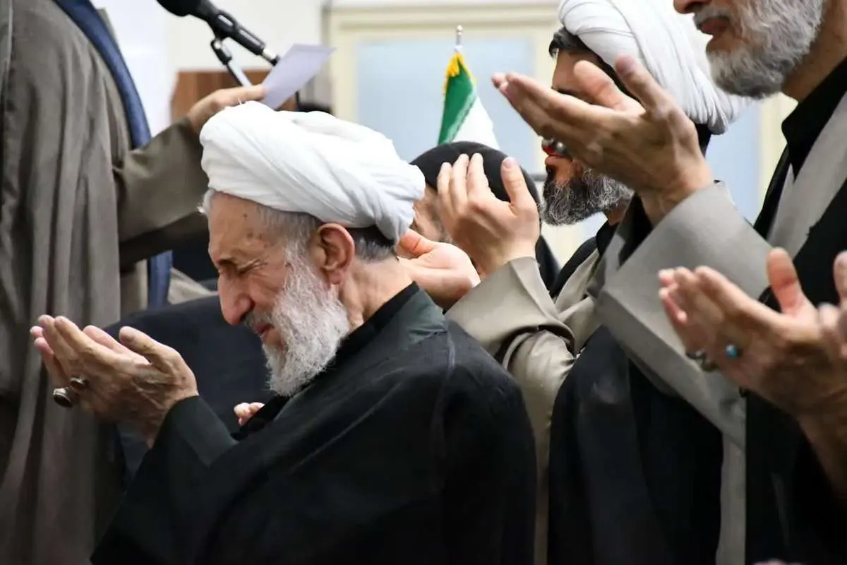 تصاویر؛ اقامه نماز باران توسط کاظم صدیقی 