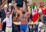  رضا قیطاسی قهرمان چوب‌کشی بازی‌های جهانی عشایری شد 