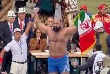  رضا قیطاسی قهرمان چوب‌کشی بازی‌های جهانی عشایری شد 