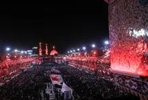 رژۀ موشک‌های ایرانی در حرم امام حسین(ع)