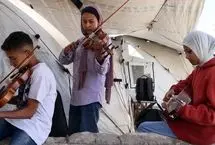 ببینید؛ صدایی متفاوت از آوای جنگ از ویرانه‌های غزه 