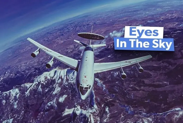 چشم در آسمان عربستان؛ هواپیمای آواکس E-3 Sentry در یک نگاه