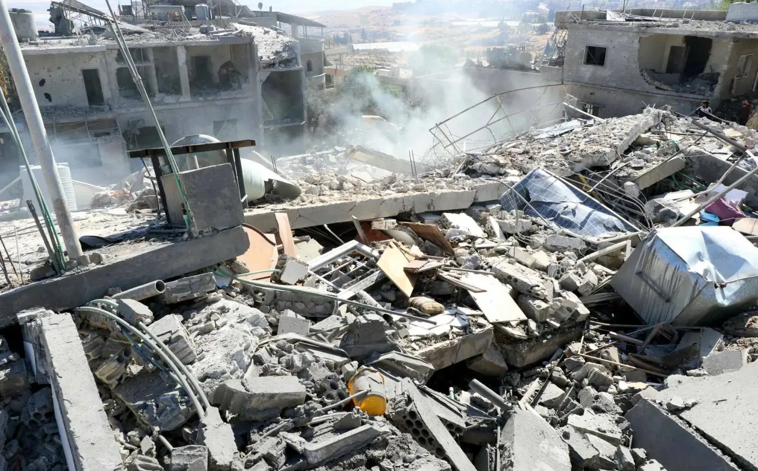 ببینید؛ بمباران مواضع حزب‌الله در جنوب لبنان  