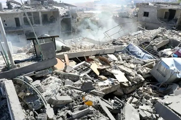 ببینید؛ بمباران مواضع حزب‌الله در جنوب لبنان  