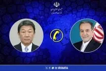 گفت‌وگوی تلفنی وزرای امور خارجه ایران و ژاپن
