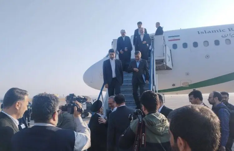 پزشکیان وارد آذربایجان غربی شد