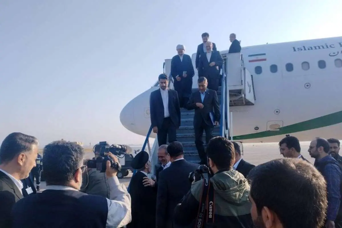 پزشکیان وارد آذربایجان غربی شد