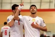رکورد خاص ایران در نیمه‌نهایی‌های فوتسال آسیا