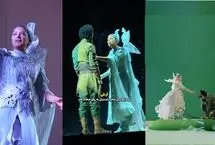 تشویق طناز طباطبایی، مهدی پاکدل و علی شادمان در پایان «آرش» 