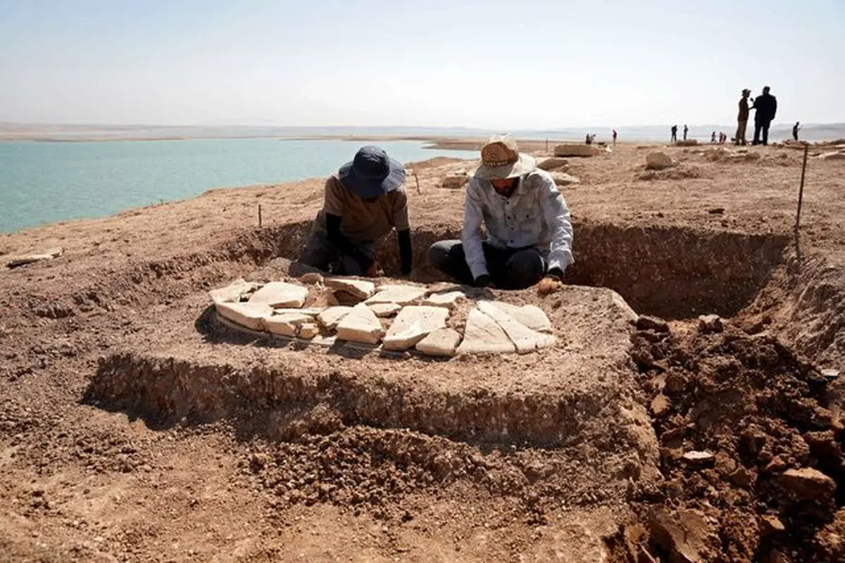 خشکسالی، پرده از ۴۰ گور ۲۰۰۰ ساله برداشت