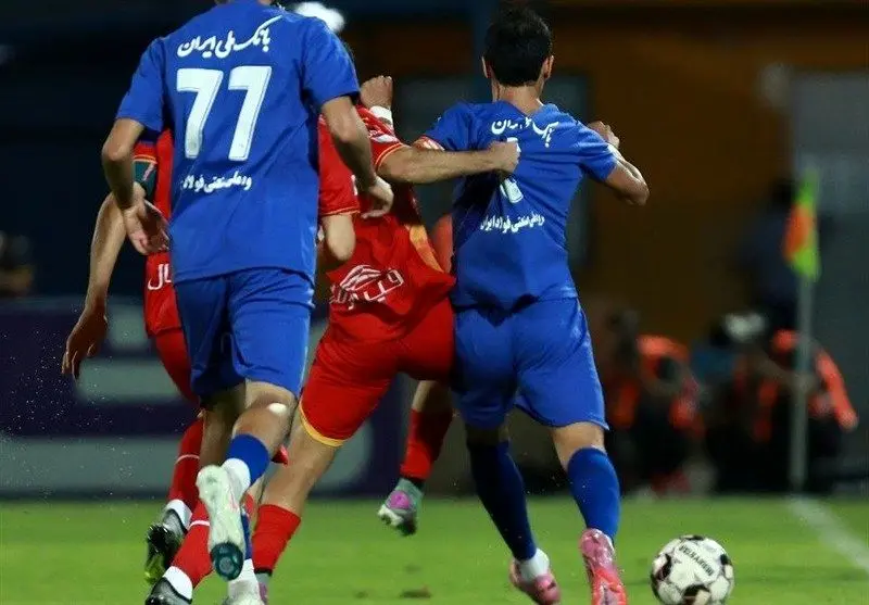 ببینید؛ خلاصه بازی استقلال خوزستان 1 - فولاد 1