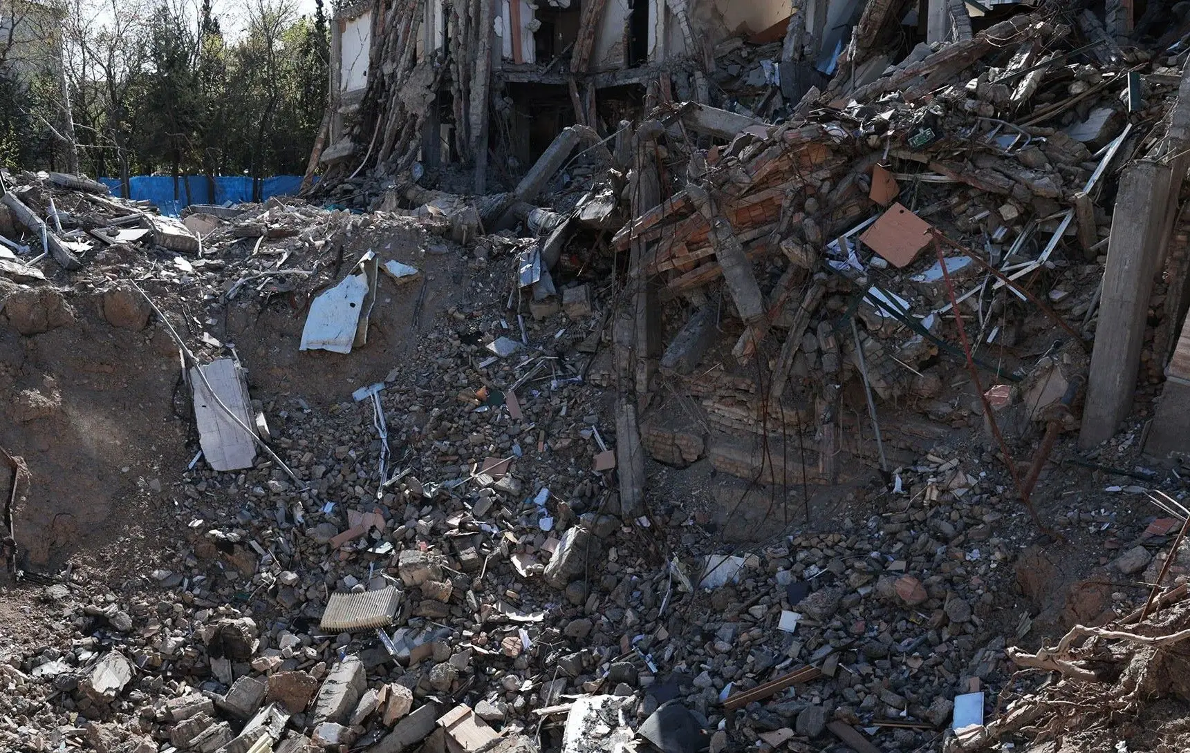 تصاویری از خسارات حمله به پژوهشگاه هوافضا