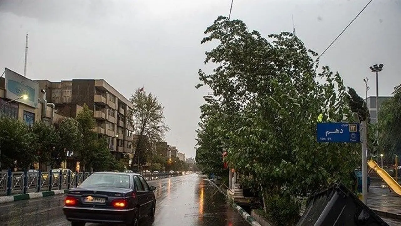 هشدار فرمانداری تهران درمورد وزش باد شدید و رگبار پایتخت