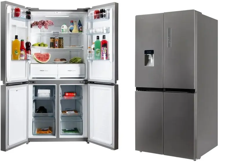 یخچال فریزر ساید بای ساید 19 فوت پاکشوما مدل 4D RDP 530 W