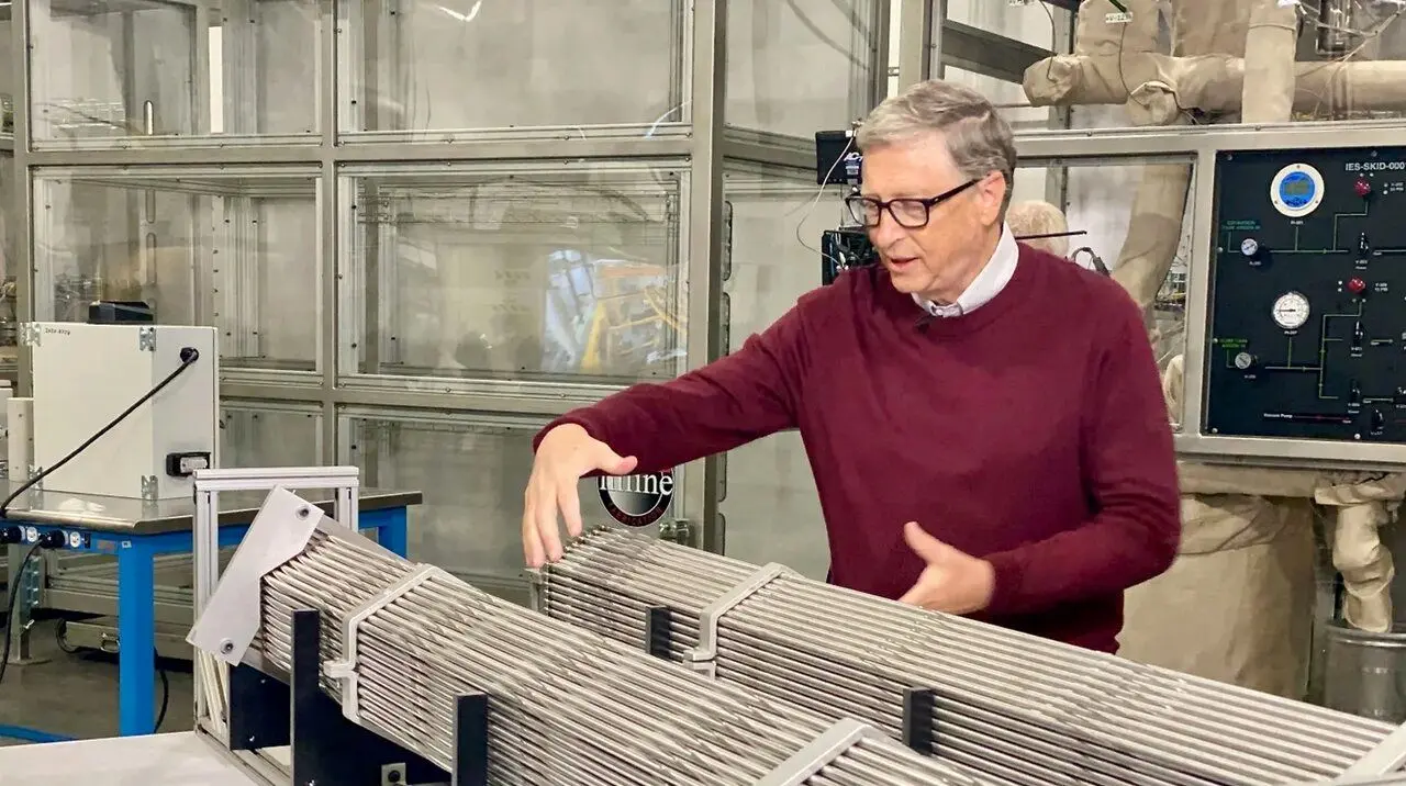 بیل گیتس در آستانه ساخت نیروگاه هسته‌ای نسل‌جدید