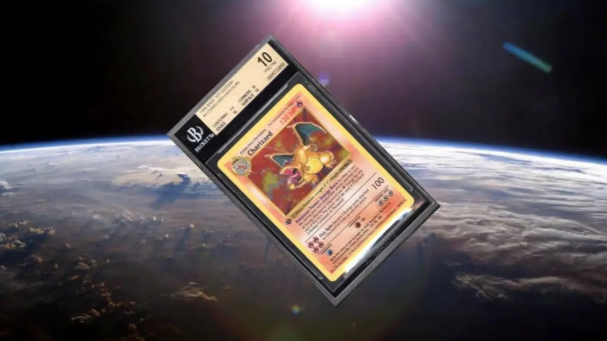 یک کارت پوکمون به فضا رفت و سالم برگشت!