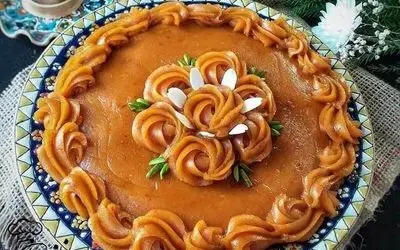 طرز تهیه حلوا شیرعسلی؛ مناسب مجالس عزاداری و اربعین 

