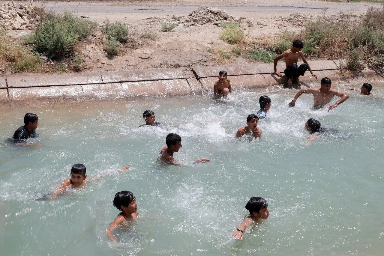 تصاویر؛ گرمای ۵۰ درجه در شوش و دزفول