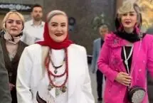 تیپ و استایل نعیمه نظام‌دوست در نمایش‌های کمدی شبانه