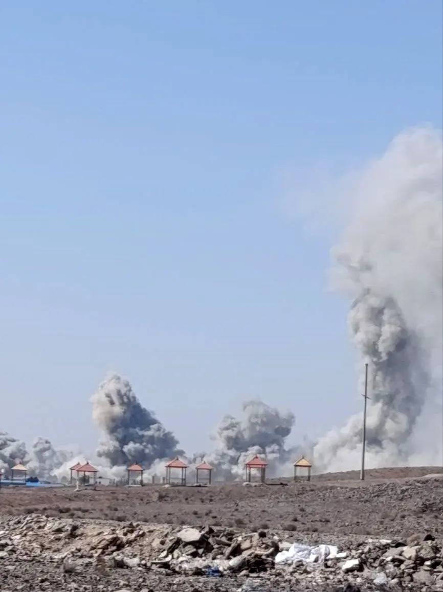 شهادت ۳ شهروند و مجروحیت ۵۶ نفر در حمله هوایی به رباط‌کریم
