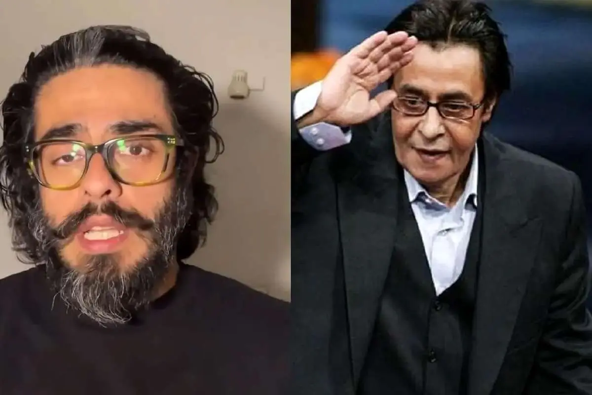 ببینید؛ بغض و احساساتی شدن پوریا شکیبایی با شنیدن صدای پدرش