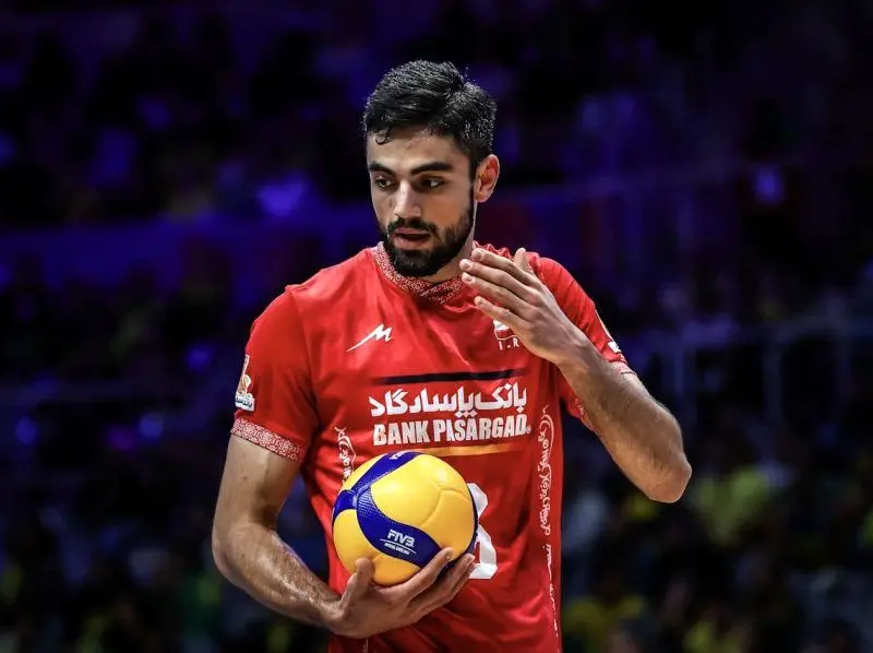 رونمایی از ستاره والیبال ایران مقابل چین