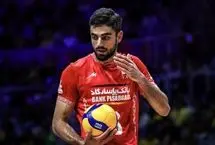 رونمایی از ستاره والیبال ایران مقابل چین