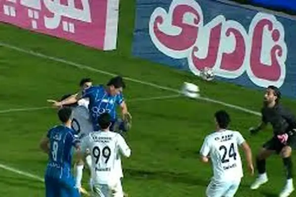 ببینید؛ گل اول استقلال به ملوان با ضربه سر آشورماتوف دقیقه ۳۲