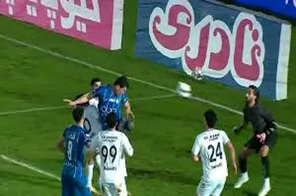 ببینید؛ گل اول استقلال به ملوان با ضربه سر آشورماتوف دقیقه ۳۲