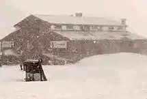 برف و بوران در توچال تهران