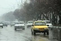 باران و برف در نوار شمالی کشور