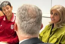 تصاویر؛ دیدار ۲ عضو تیم‌ملی با وزیر استرالیایی بعد از پناهندگی