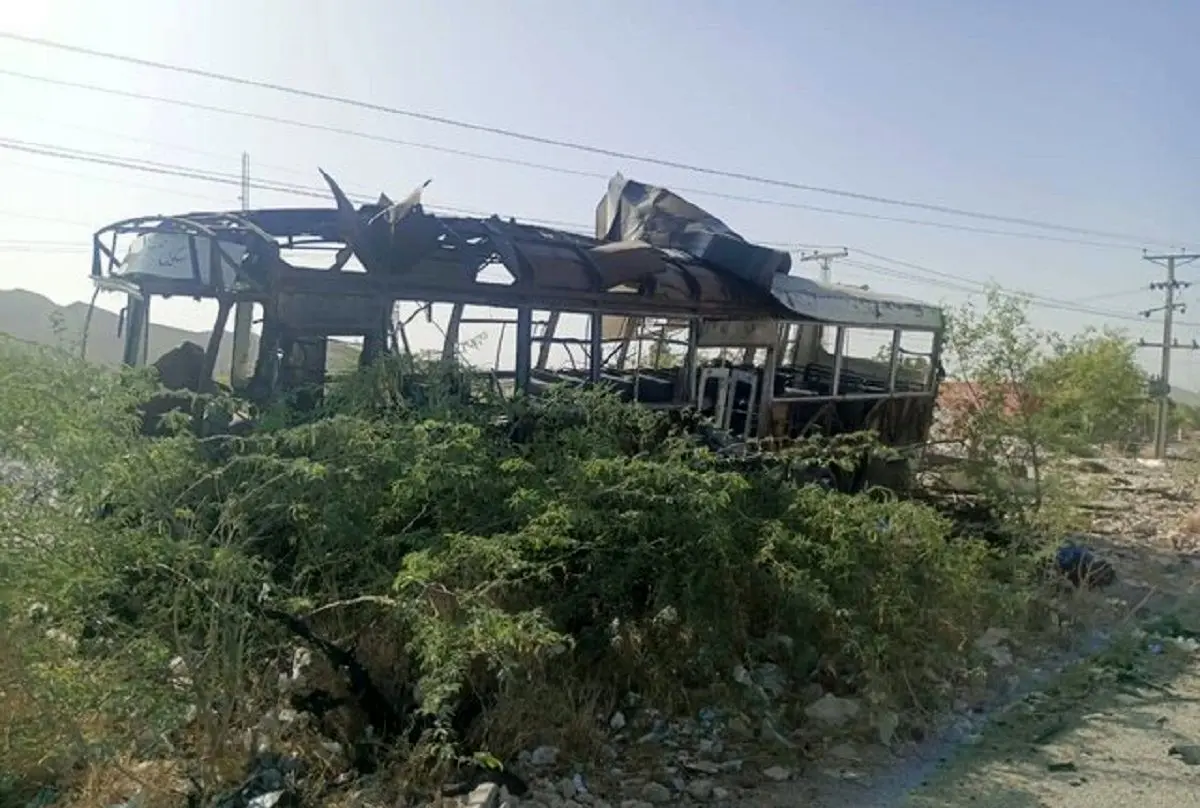 حمله انتحاری به یک سرویس مدرسه در بلوچستان پاکستان