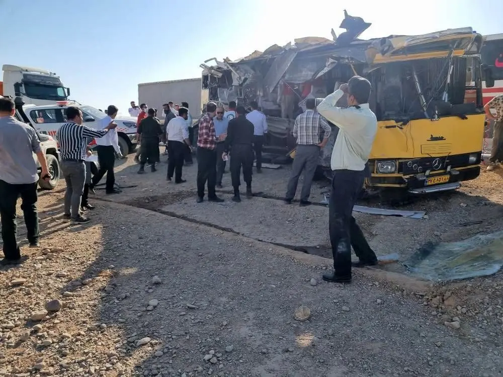 ورود دستگاه قضا به سانحه اتوبوس دانشجویان پیراپزشکی سرخه
