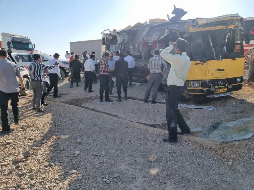 ورود دستگاه قضا به سانحه اتوبوس دانشجویان پیراپزشکی سرخه

