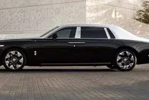 تصاویر؛ رولزرویس فانتوم با هنر لیزری اسلامی