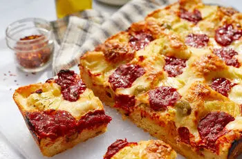طرز تهیه پیتزا دیترویت؛ مشهورترین پیتزای امریکایی 

