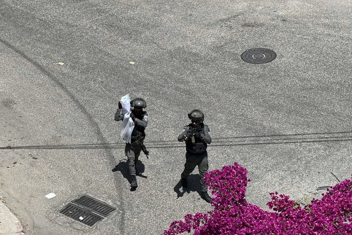 تصاویر؛ سرقت مسلحانه سربازان اسرائیلی از صرافیها