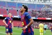 برد ۴-۱ بارسلونا مقابل ویارئال؛ برد درخشان با هت تریک طوفانی یامال