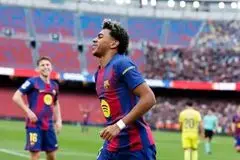 برد ۴-۱ بارسلونا مقابل ویارئال؛ برد درخشان با هت تریک طوفانی یامال