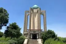 آسیب به آرامگاه باباطاهر