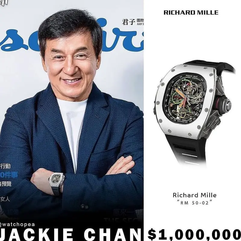 ساعت های جکی چان