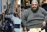 ببینید؛ انتقال جسد یکی از چاق‌ترین مردان جهان با جرثقیل