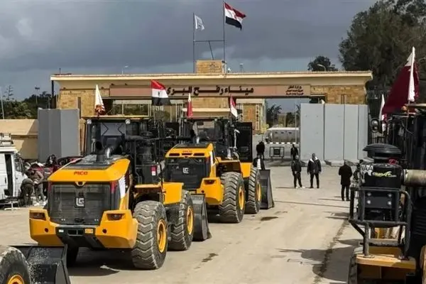 ورود تجهیزات مصر به غزه با هدف یافتن اجساد گروگان‌های اسرائیلی