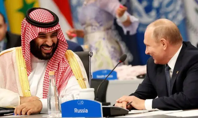 گفت‌وگوی تلفنی پوتین و بن سلمان