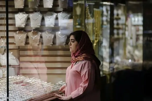 تصاویر رسانه خارجی از بازار طلای تهران
