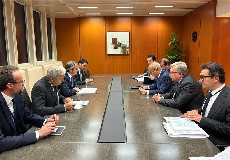 گروسی میزبان ایران، روسیه و چین شد